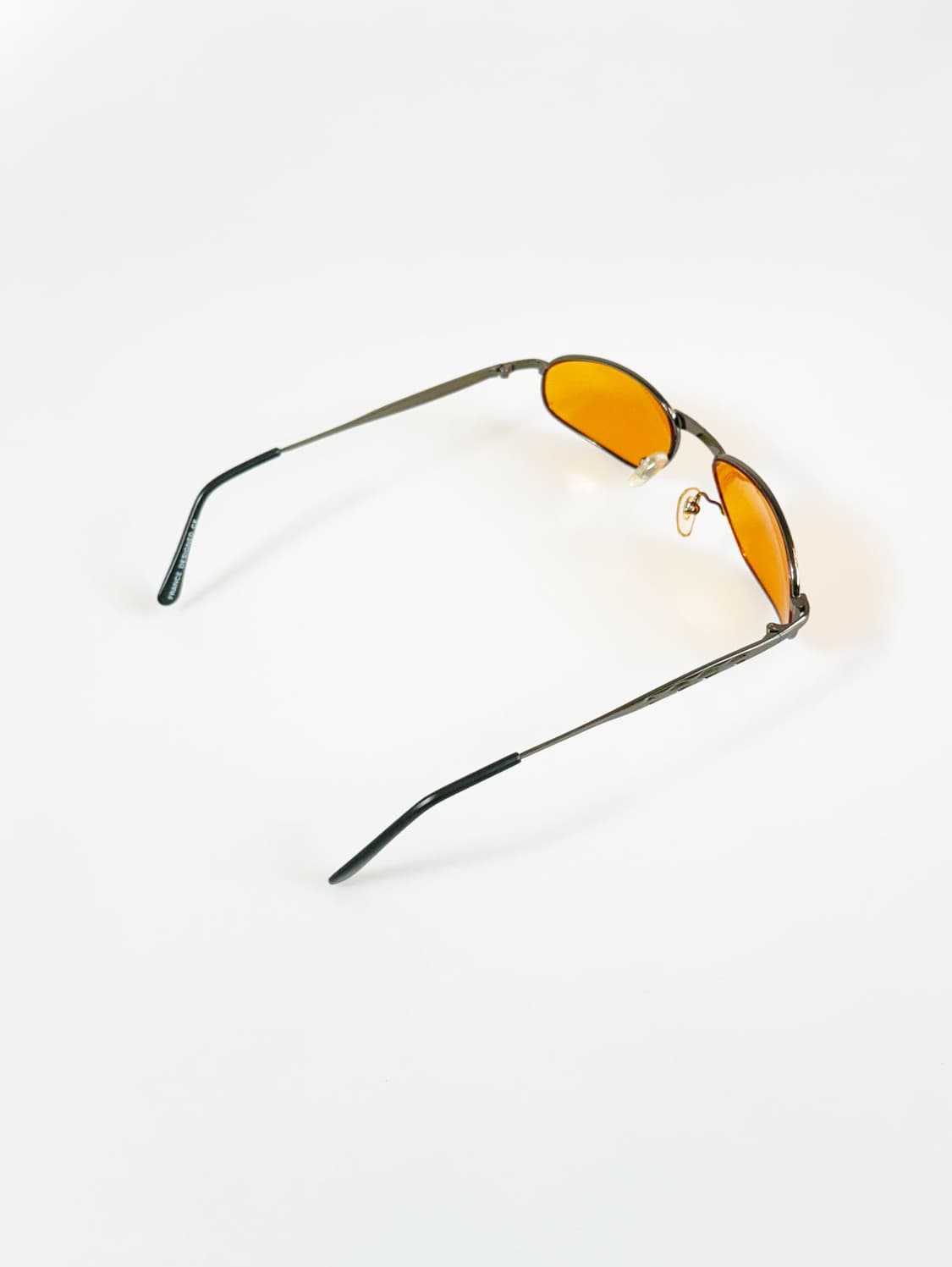 VOTE 슬림 오벌 메탈 프레임 빈티지 틴트 선글라스 상품이미지4