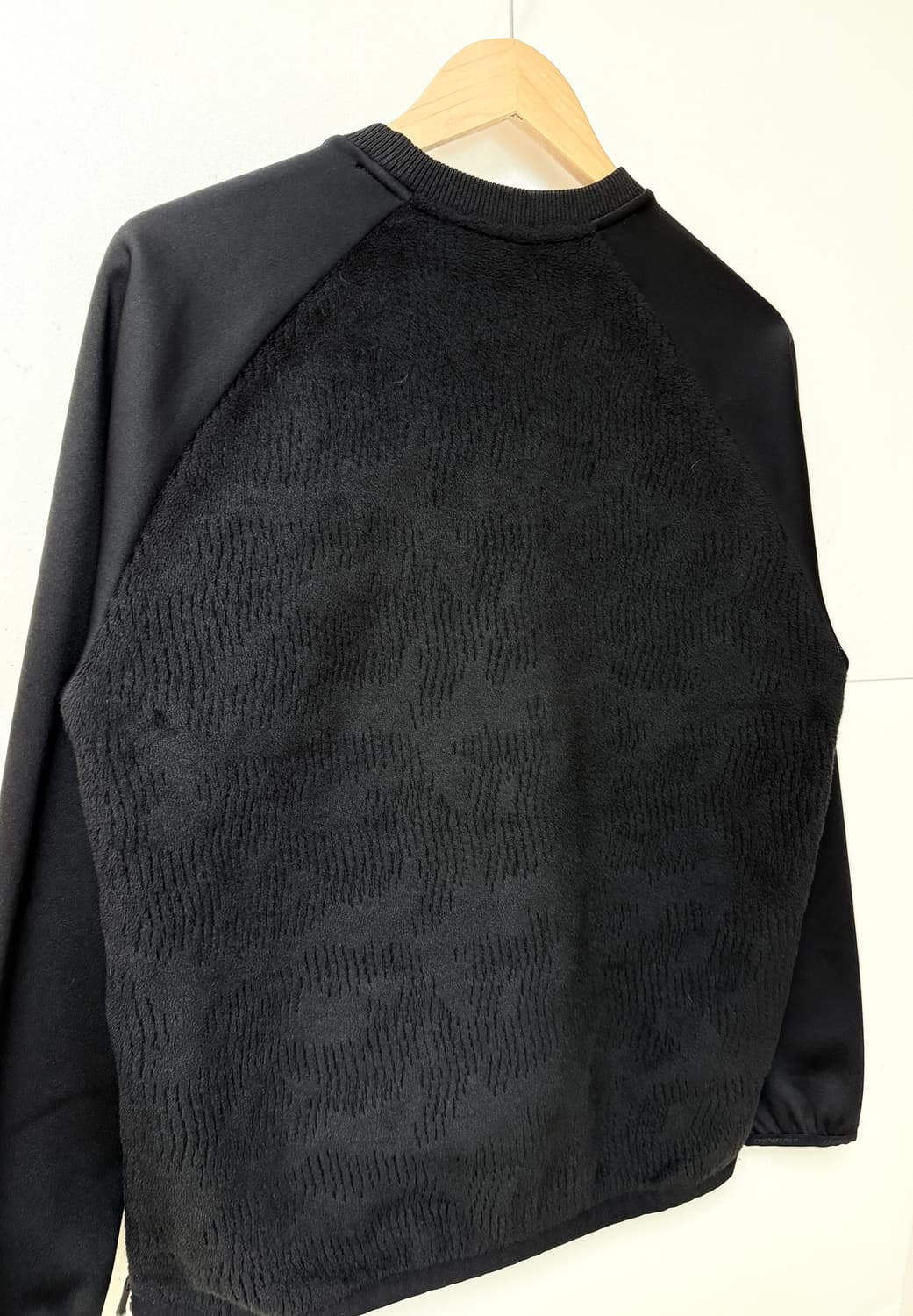 다이나핏 기능성 플리스 맨투맨 블랙 95 데일리 상품이미지5