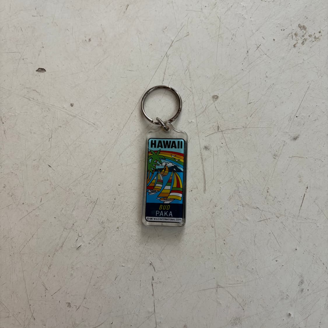 80s-90s USA OG 빈티지 아크릴 키링 OS 상품이미지1