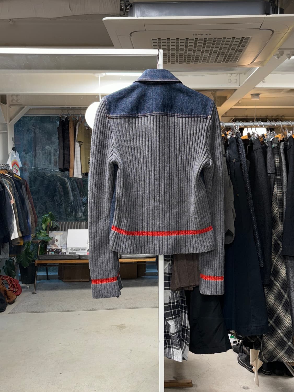 까스텔바작 니트 데님자켓 상품이미지2