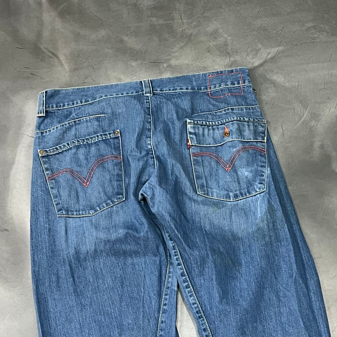  리바이스 워싱 데님 팬츠 y14575 상품이미지5