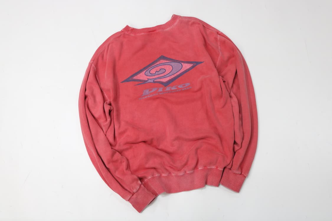 PIKO 피코 하와이안 서프 로고 페이딩 맨투맨 (L) 상품이미지2