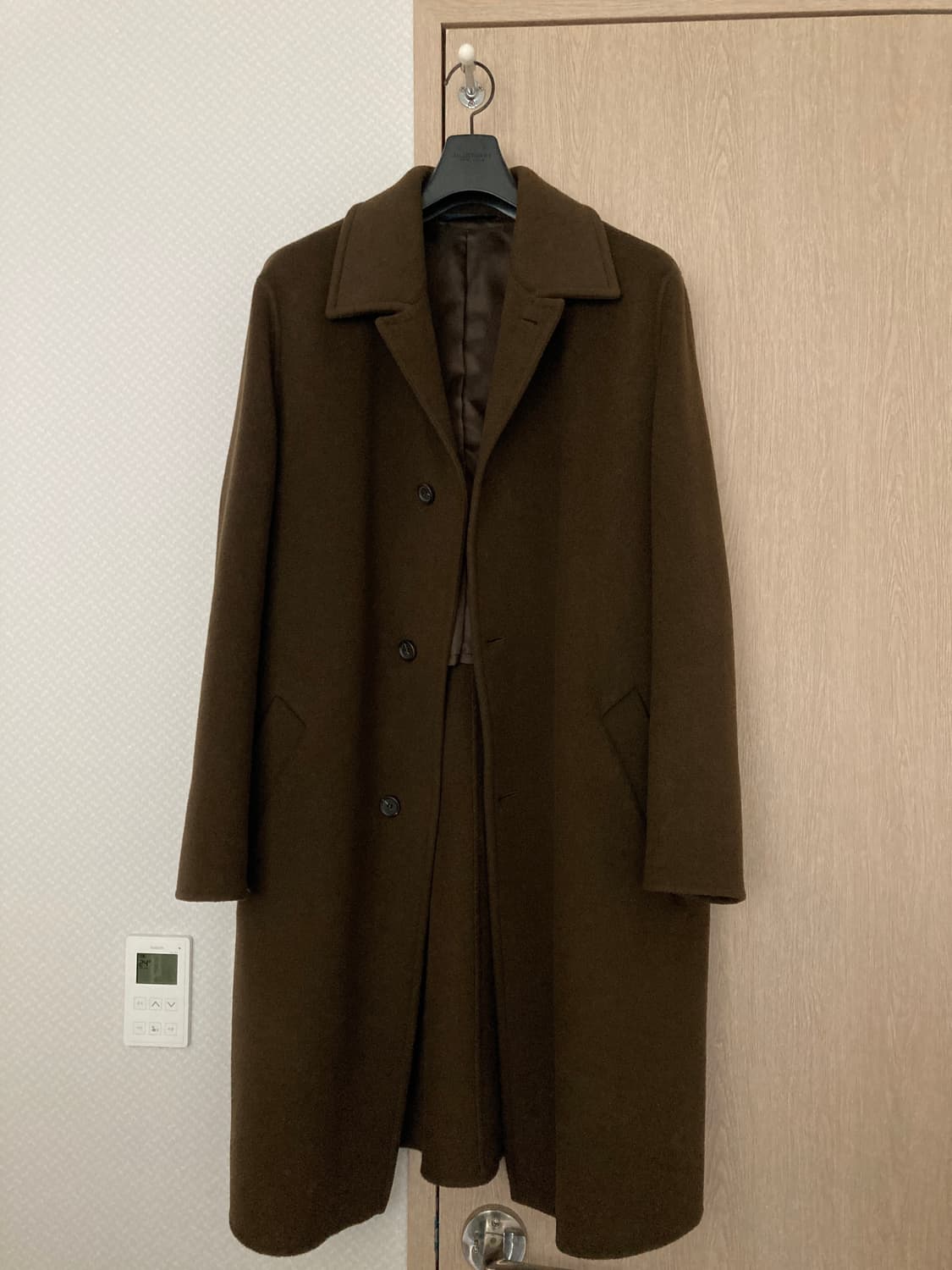 에피그램 울캐시 브라운/카키 핸드메이드 코트 L(100) 상품이미지1