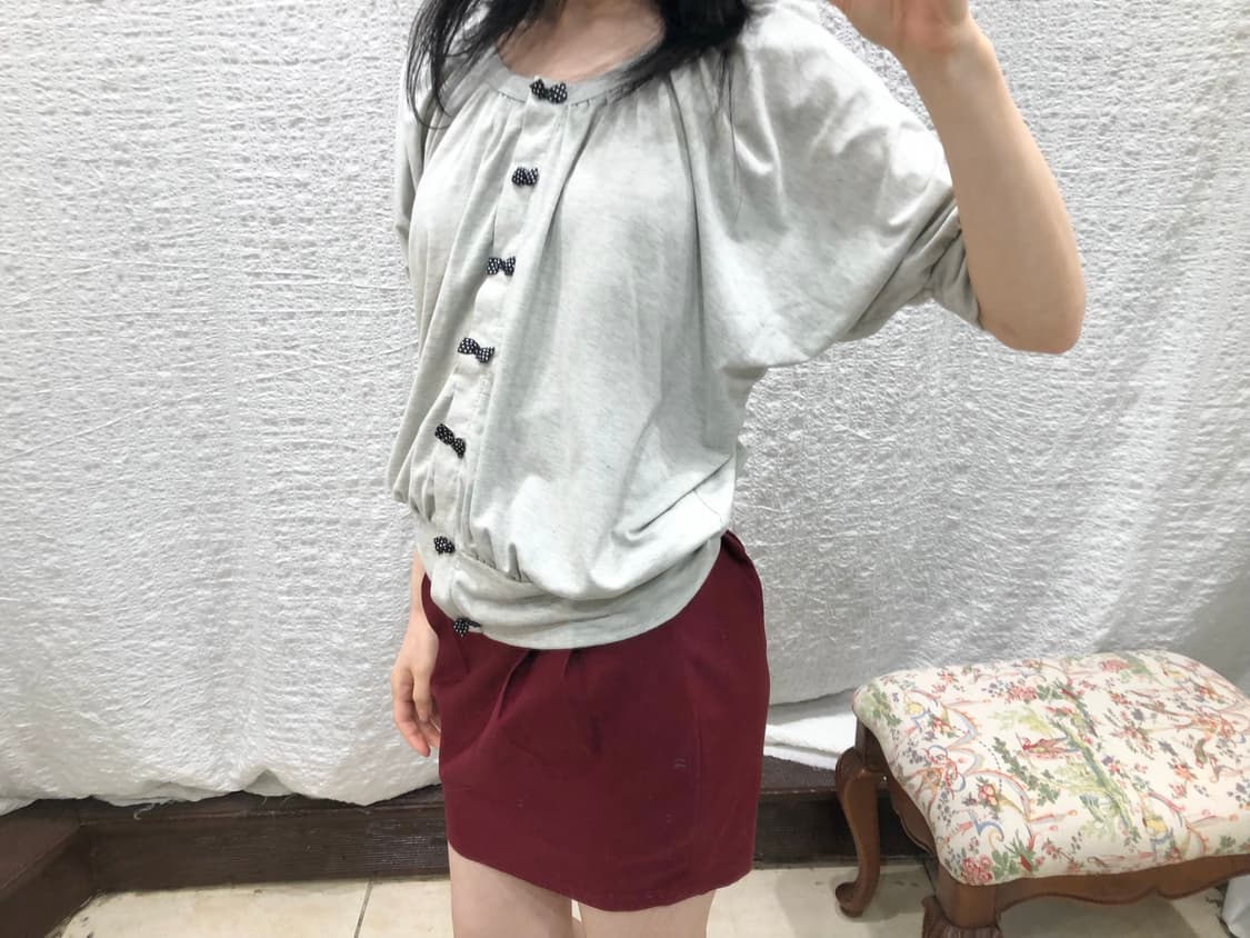 Ribbon buttons cardigan top 상품이미지3