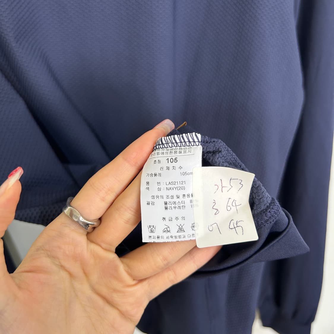 링스 남성 골프 티셔츠 105 새상품 상품이미지4