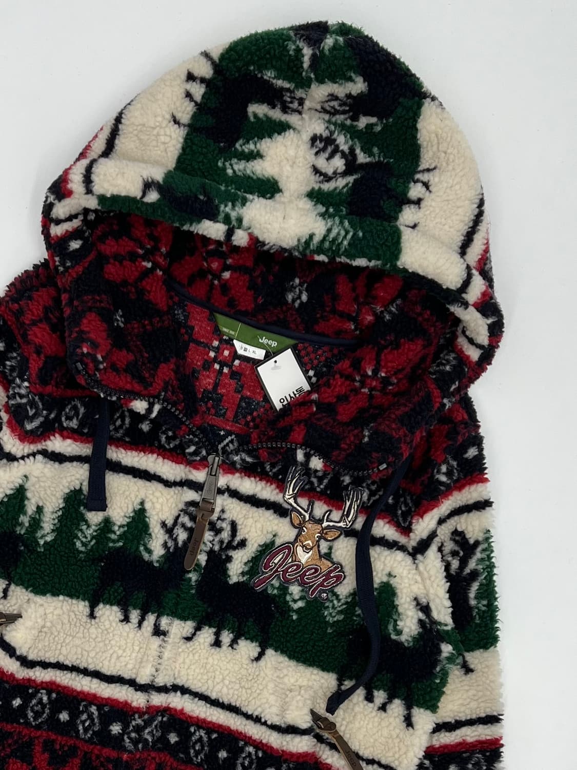 지프 플리스 후드집업 상품이미지2