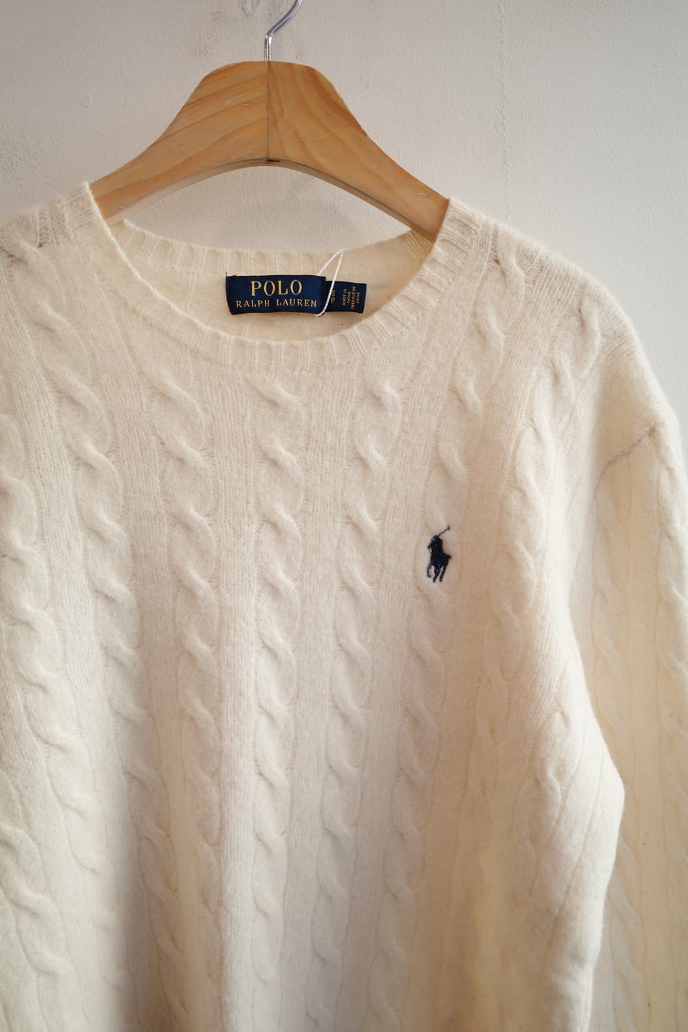 PoloRalphLauren 폴로 랄프로렌 캐시미어 케이블니트 상품이미지2