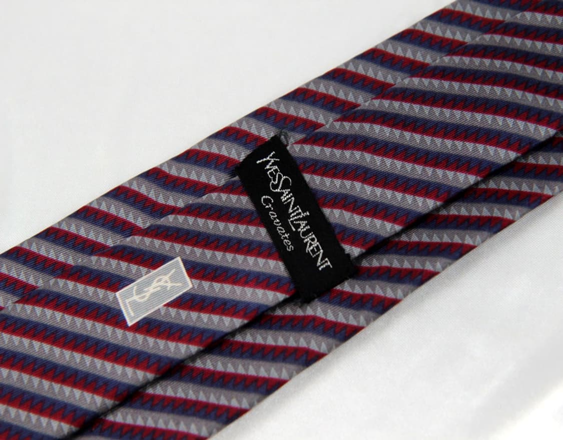 입생로랑 7.9cm A등급 남자 명품 넥타이 상품이미지3
