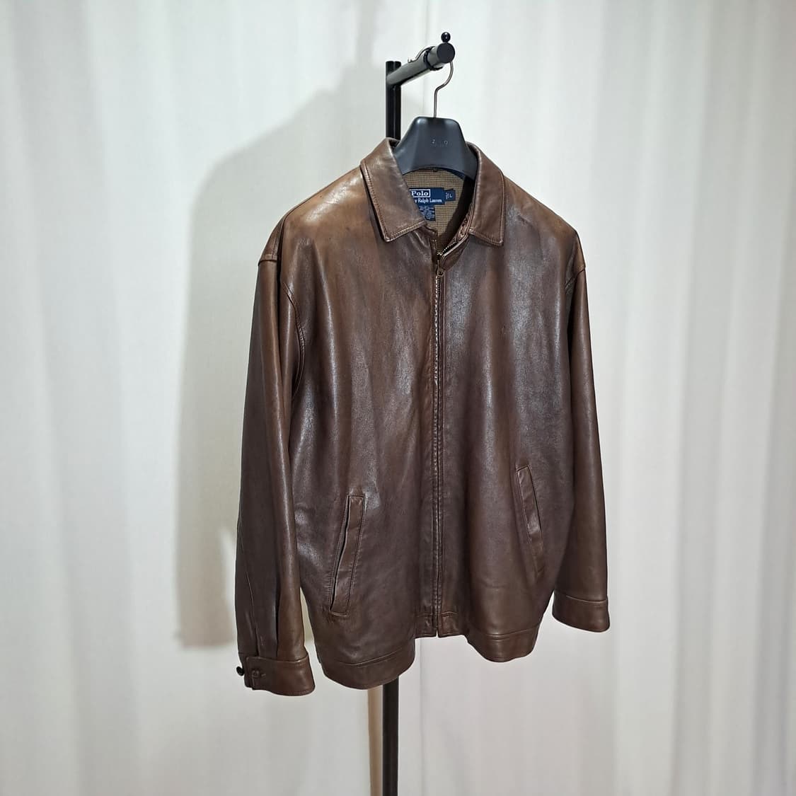 (택포) 폴로 맥스웰 램스킨 자켓 L B795 상품이미지2