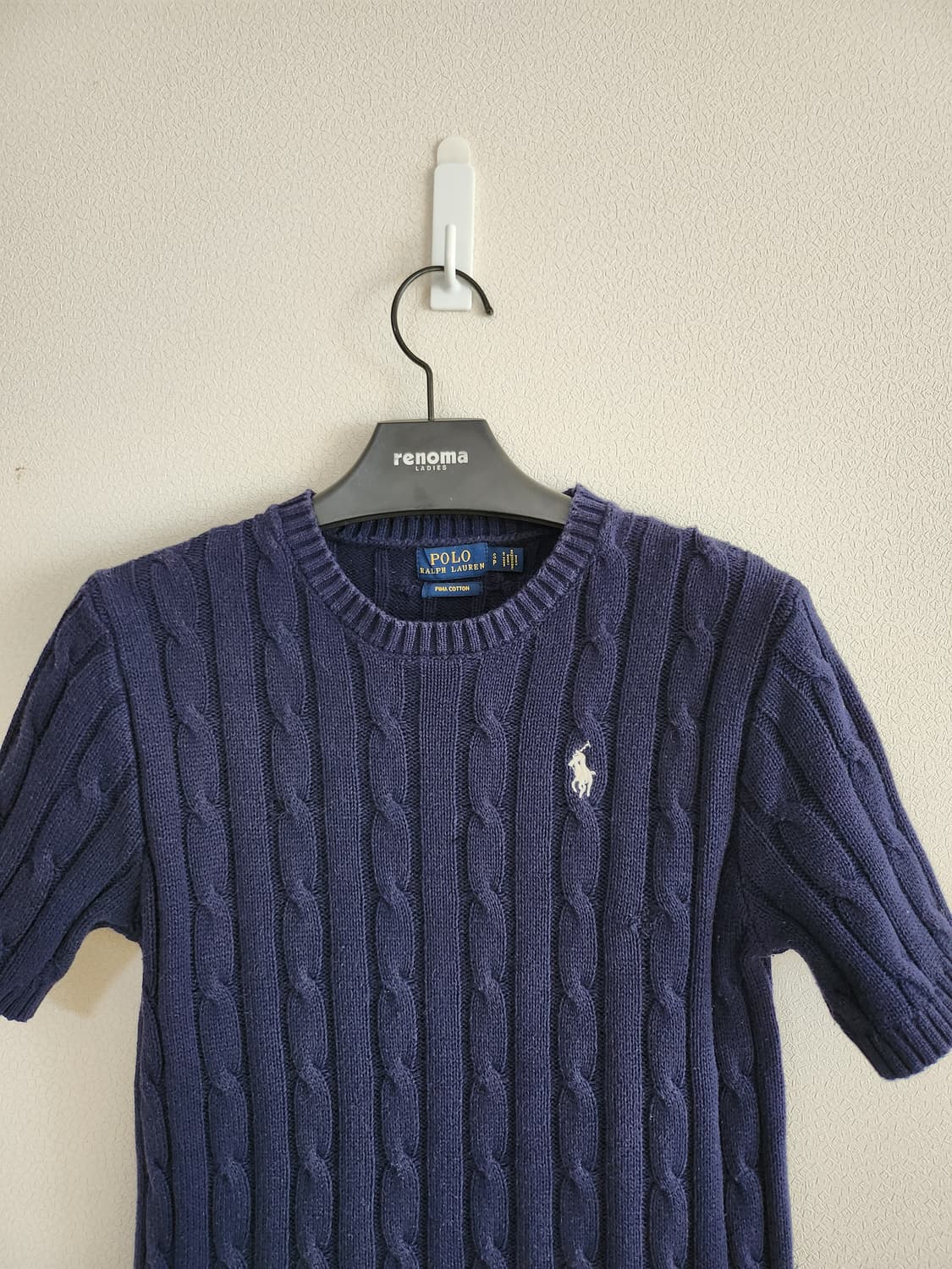 폴로랄프로렌 케이블반팔니트(S  상품이미지1