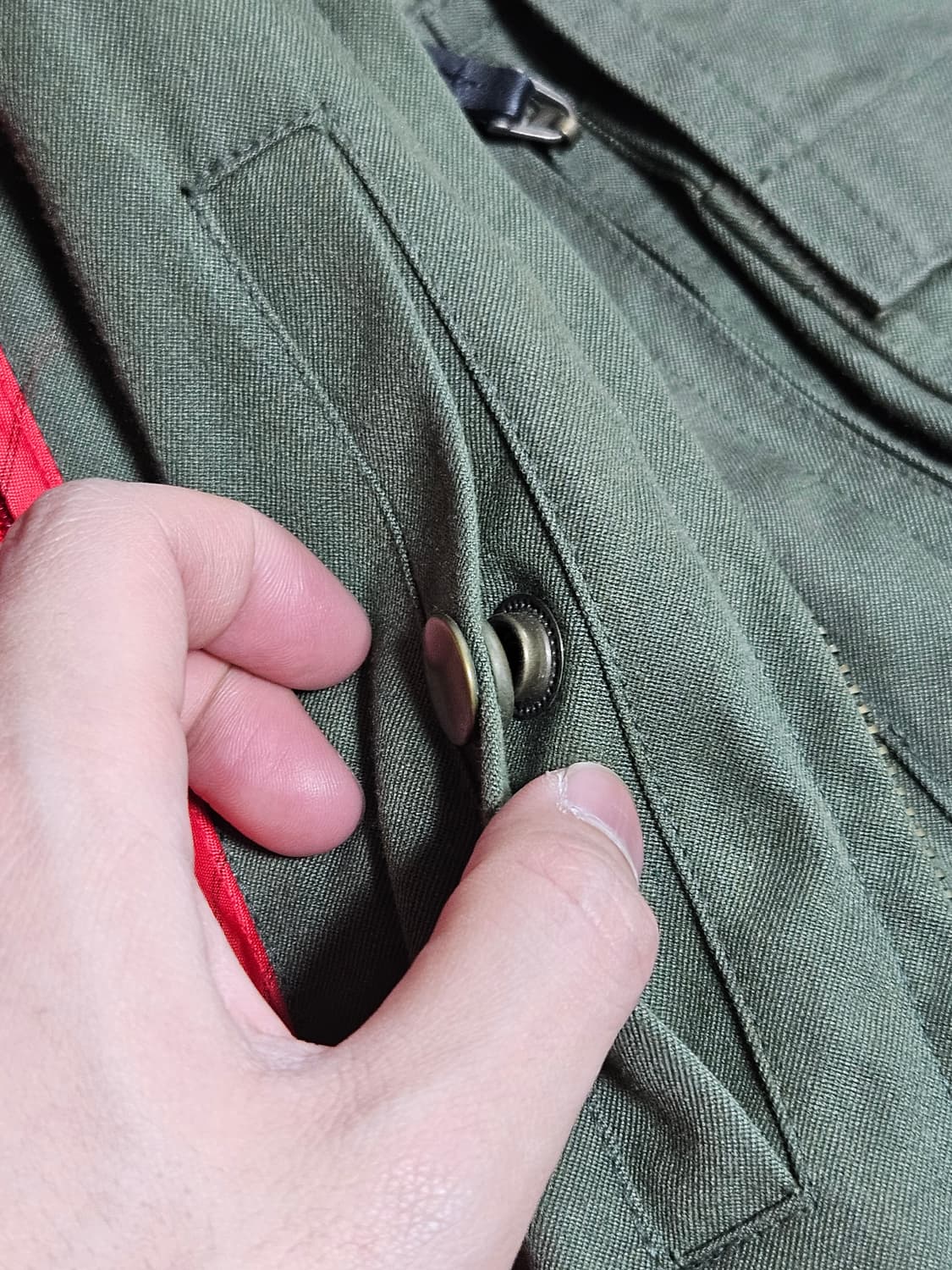 대한민국 공군 파일럿 구형 난연 자켓 상품이미지8