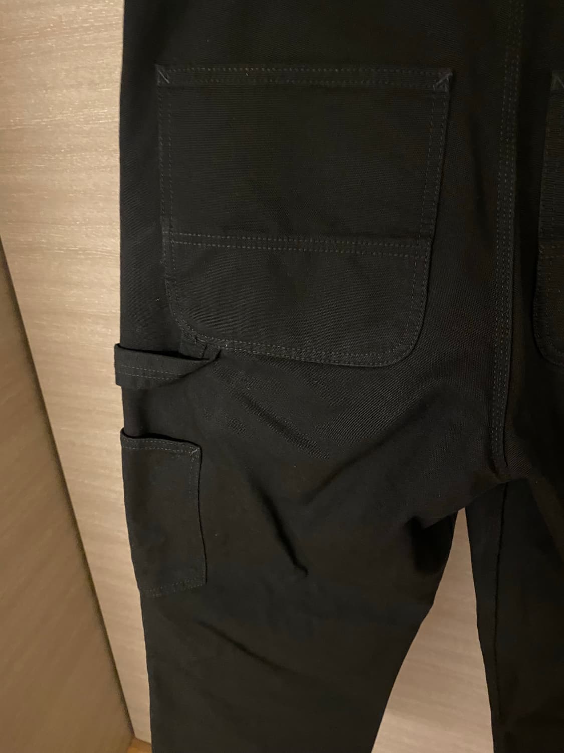 칼하트 더블니팬츠 디어본 블랙 린스드 31 상품이미지3