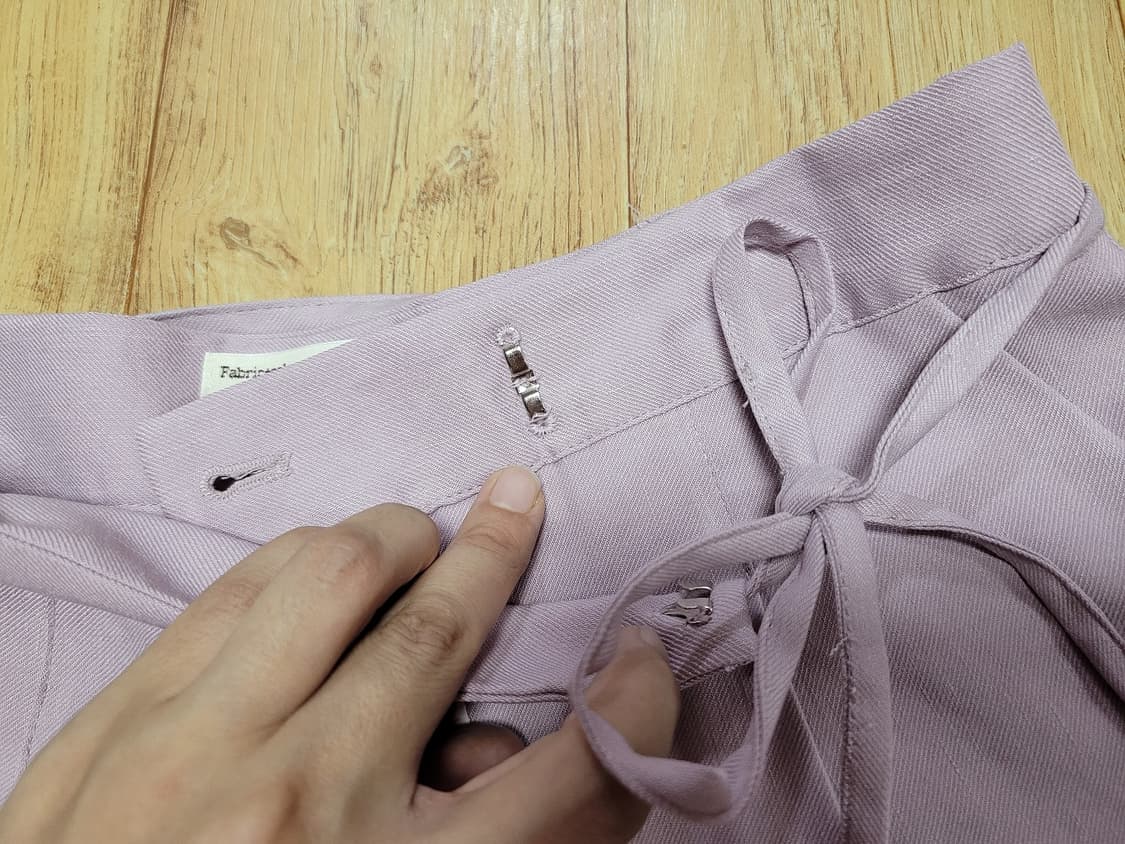 패브릭컬러지(Fabricology) 린넨팬츠 55-66 새상품 상품이미지6