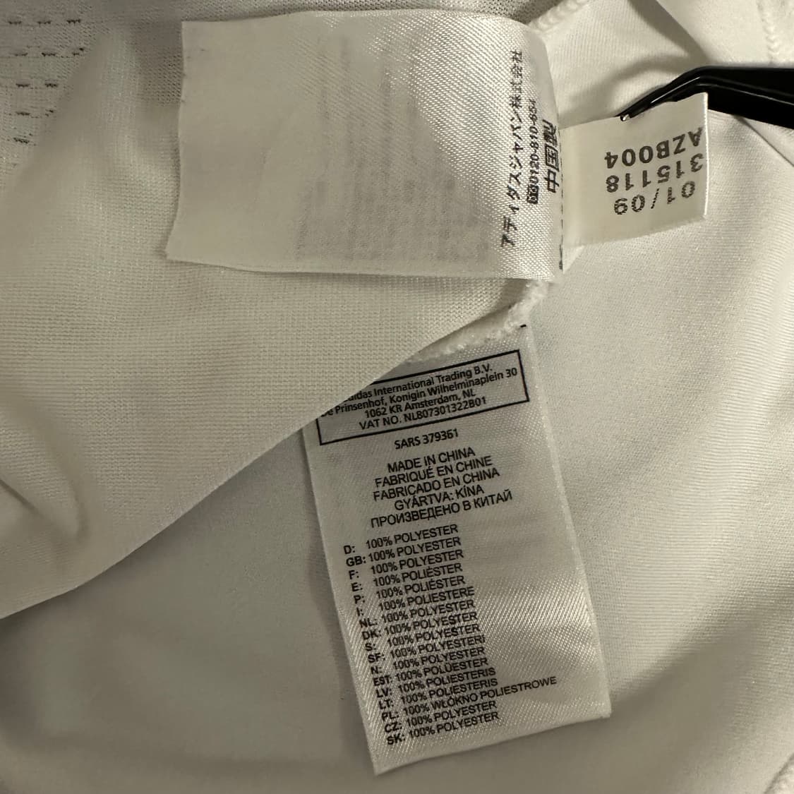 M) 레알마드리드 08-09 홈 노마킹 상품이미지4