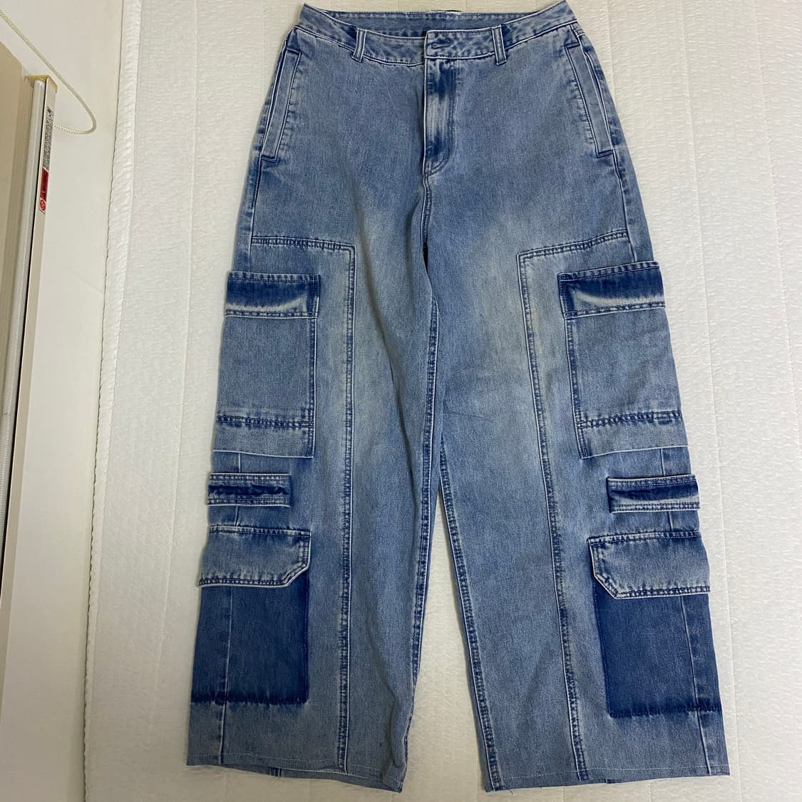 인사일런스 더블 포켓 워크 데님 팬츠 상품이미지3