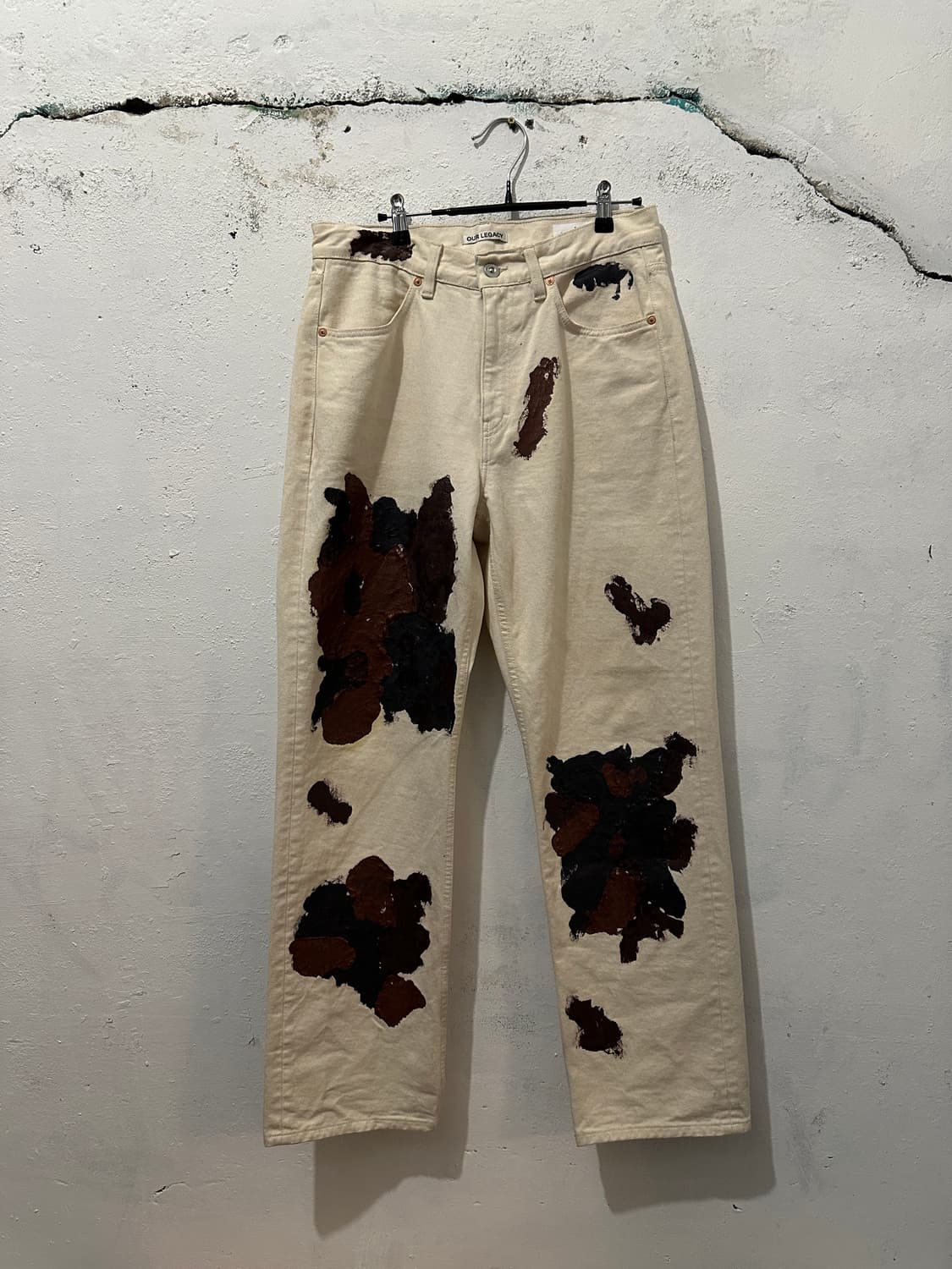 아워레가시 포멀컷 크랙 팬츠 20fw 상품이미지1