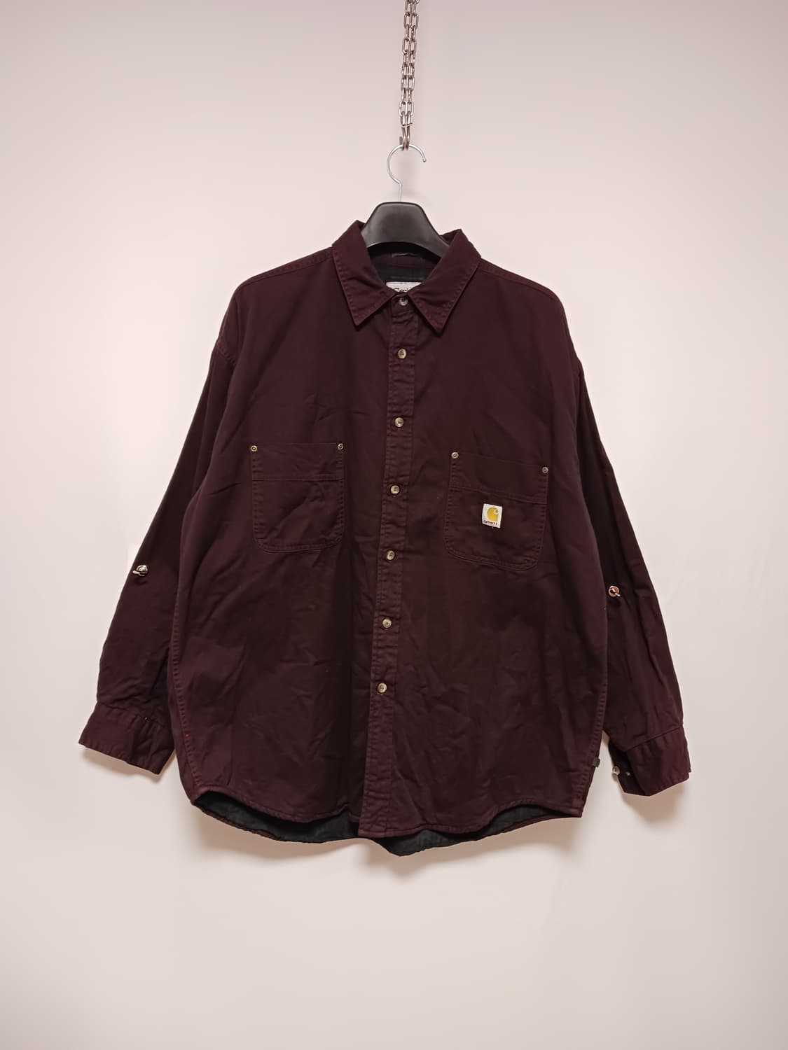 갈하트 안감 코듀로이 리워크 셔츠 상품이미지1