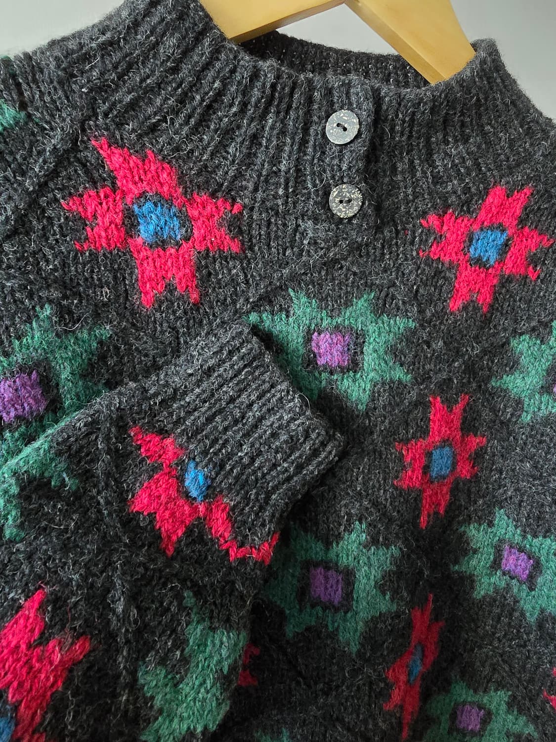 울리치 Woolrich  플라워 니트 스웨터 상품이미지5