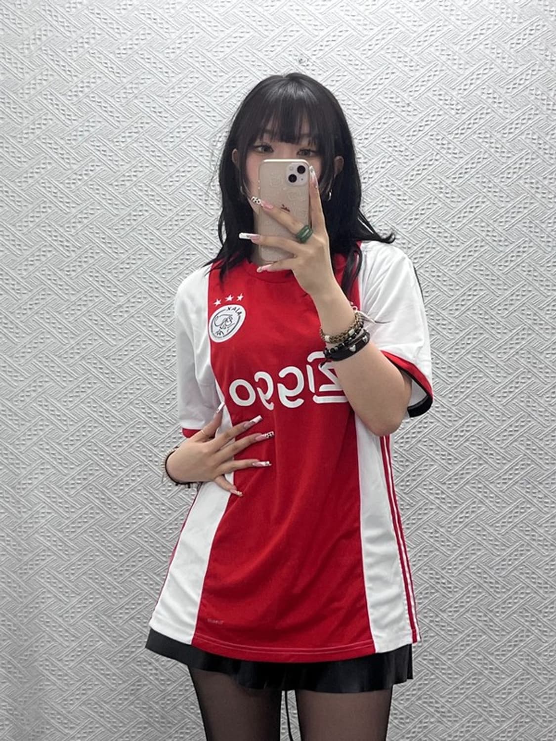 아디다스 아약스 홈 클루이베르트 져지 반팔티 XL C11112 상품이미지1