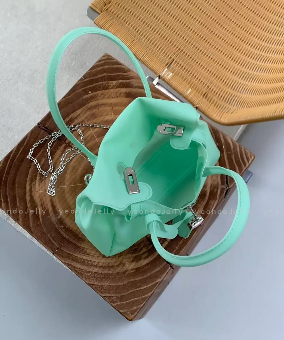S.M제작!🤍미니 사이즈 버킨 버킨젤리백🪽 상품이미지7