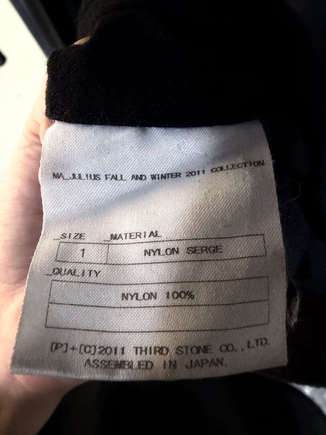 MA_JULIUS Archive Hooded Half Coat 상품이미지10