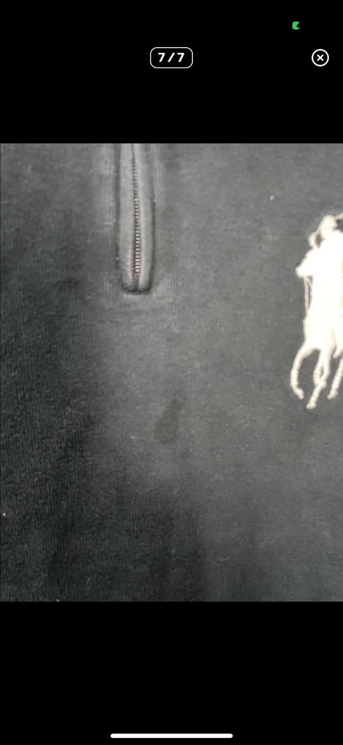 폴로랄프로렌 빅포니 블랙 반집업 니트 A3337 상품이미지7