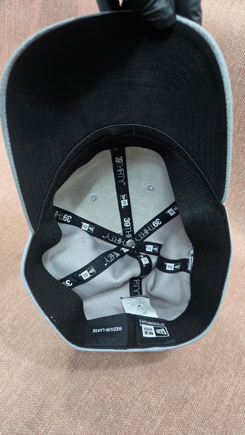 테일러메이드 뉴에라 모자 플렉스핏 핏 그레이 캡 - 사이즈 M-L 상품이미지5