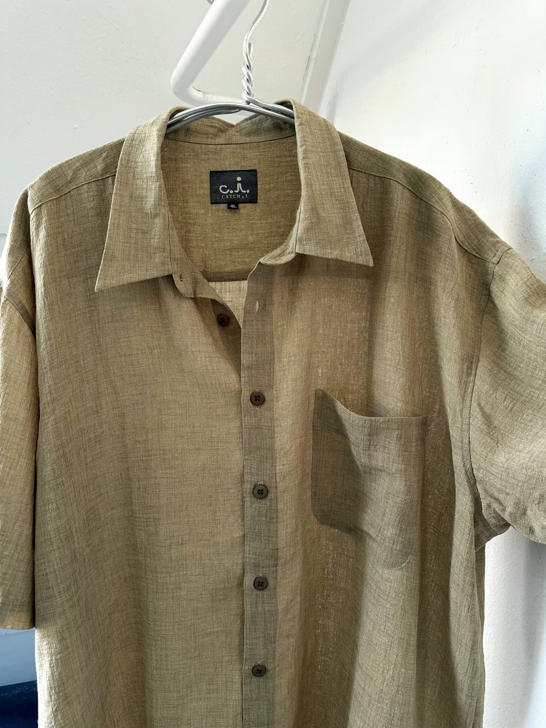 High count tencel poly woven H/S shirt 상품이미지10