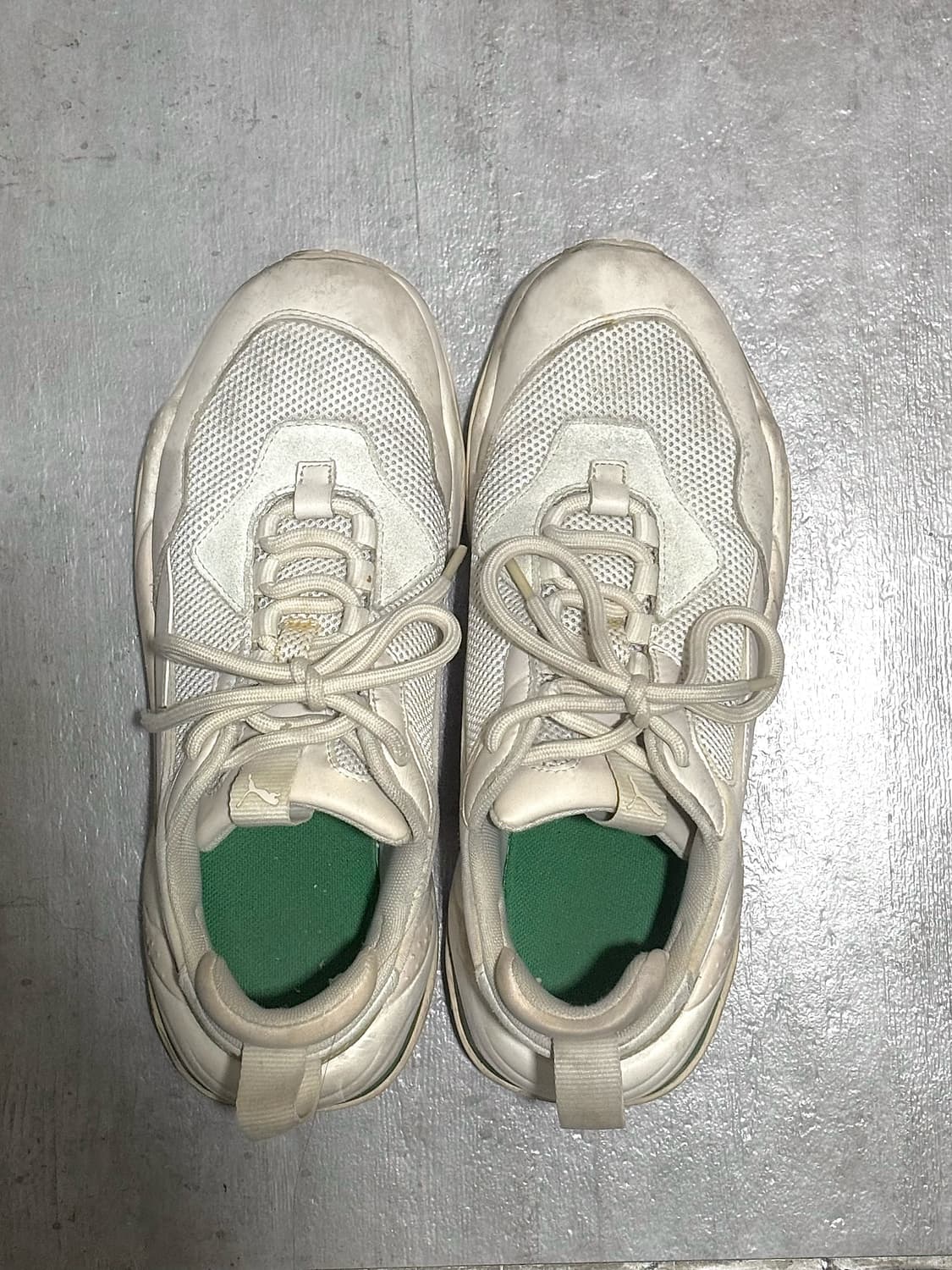 퓨마 썬더 스펙트라 운동화 흰색 260(세탁X) 상품이미지1