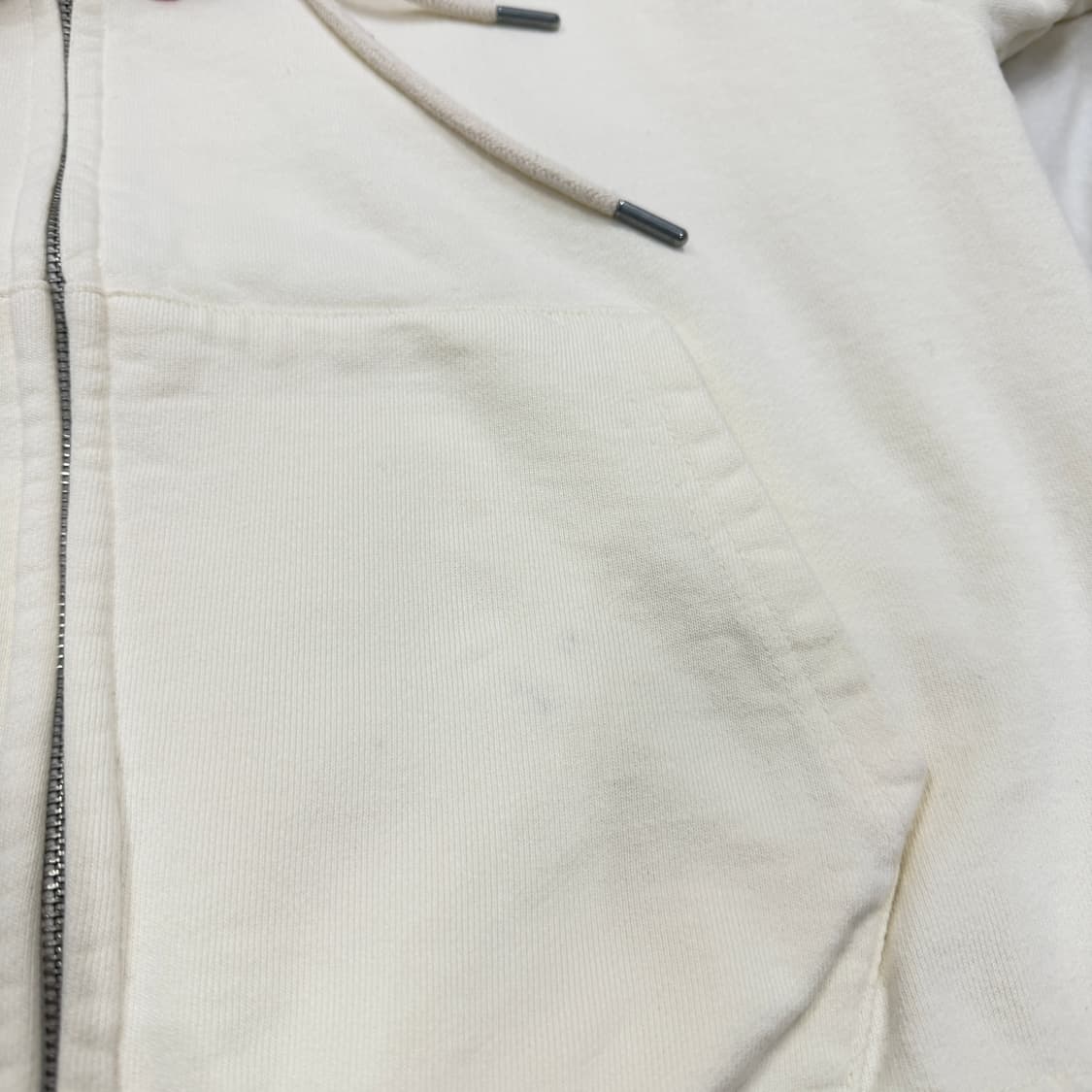 아메스 월드와이드 베이직 로고 2WAY 후드집업 M 상품이미지5