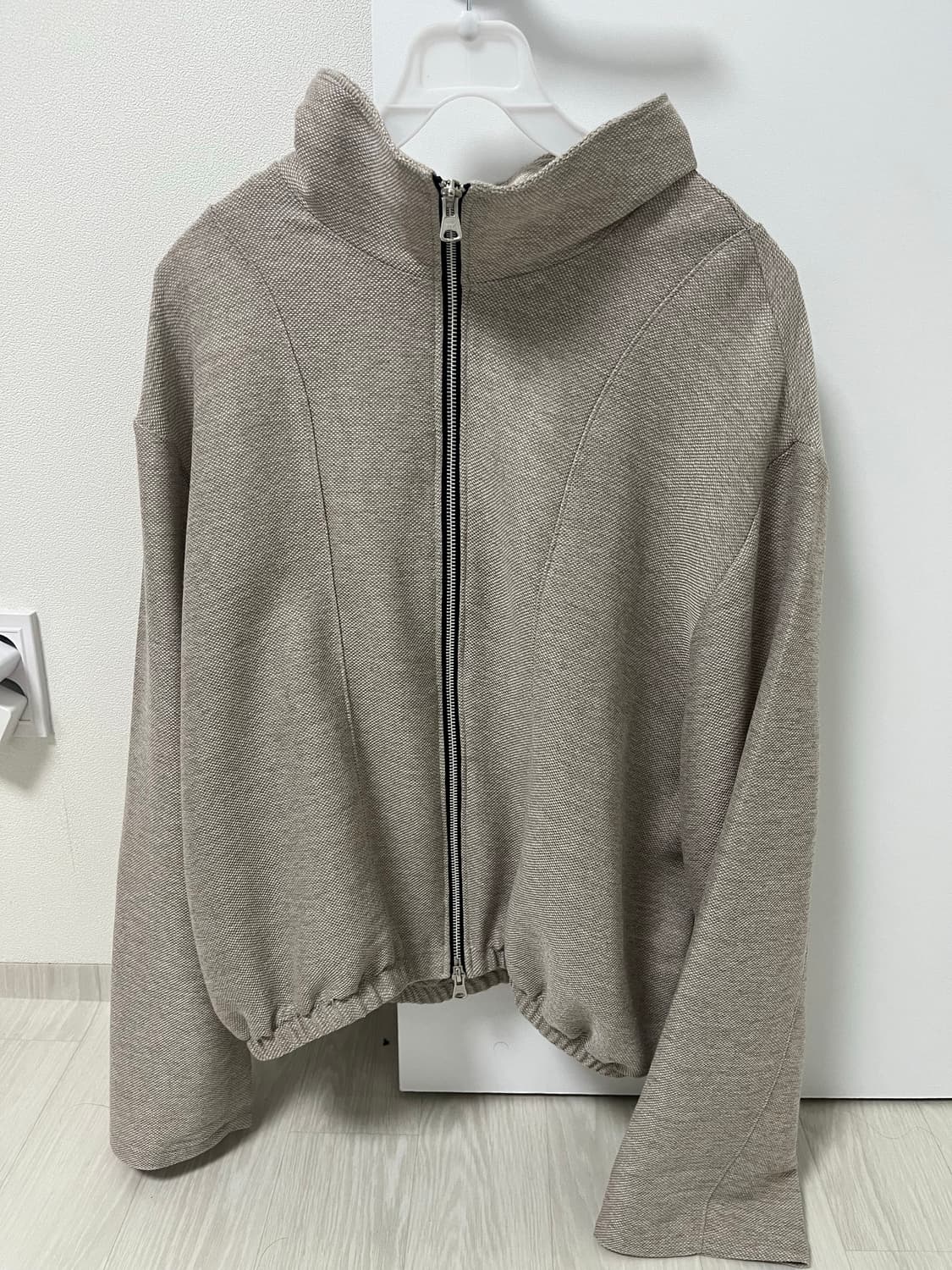 알렌느 니트집업  상품이미지1