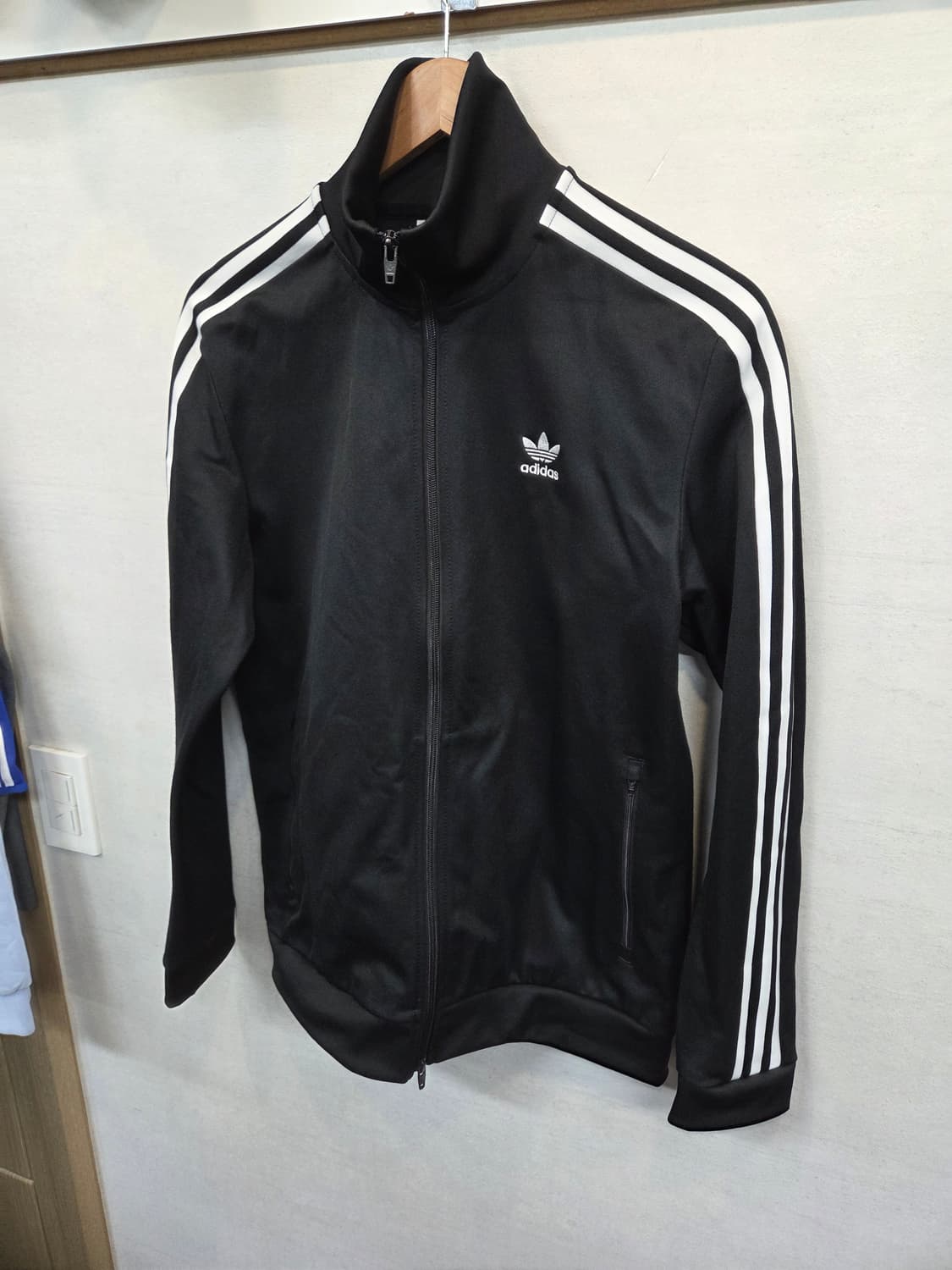 아디다스 투웨이 베켄바우어 트랙탑 져지 검흰 L 상품이미지5