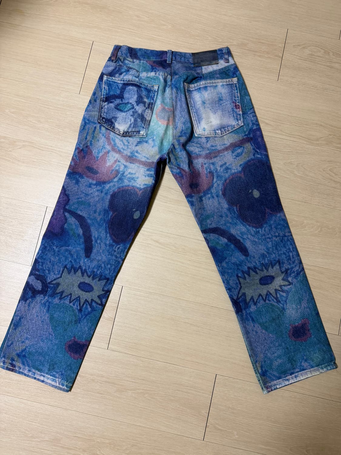 [31] 아워레가시 써드컷 디지털 초크 플라워 데님 상품이미지2