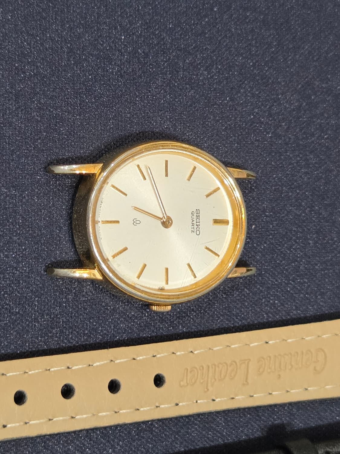 90s 빈티지 세이코 레이디스 여성 쿼츠 시계[신품 스트랩] 상품이미지6