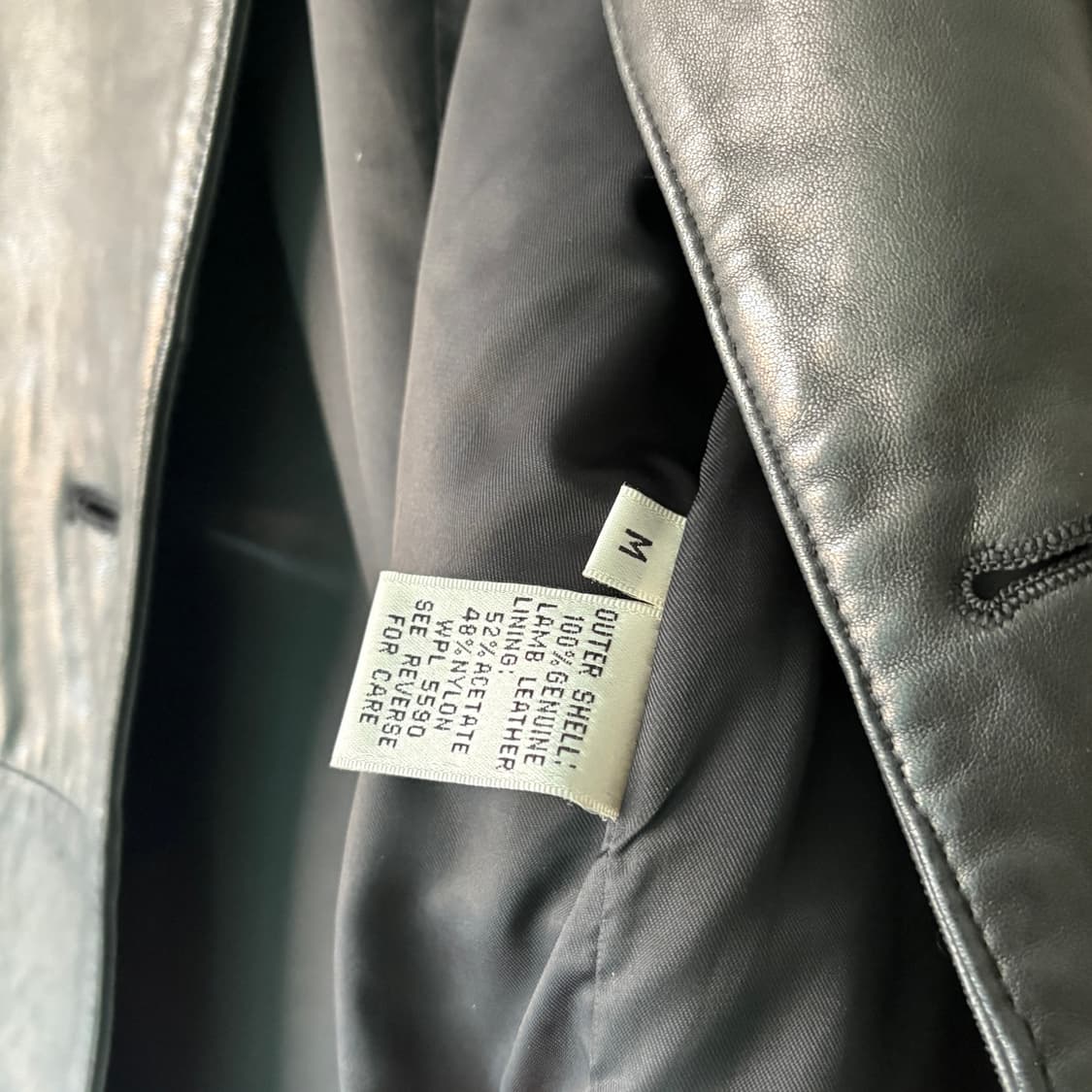  ▫️Ck Leather Double Coat 상품이미지8