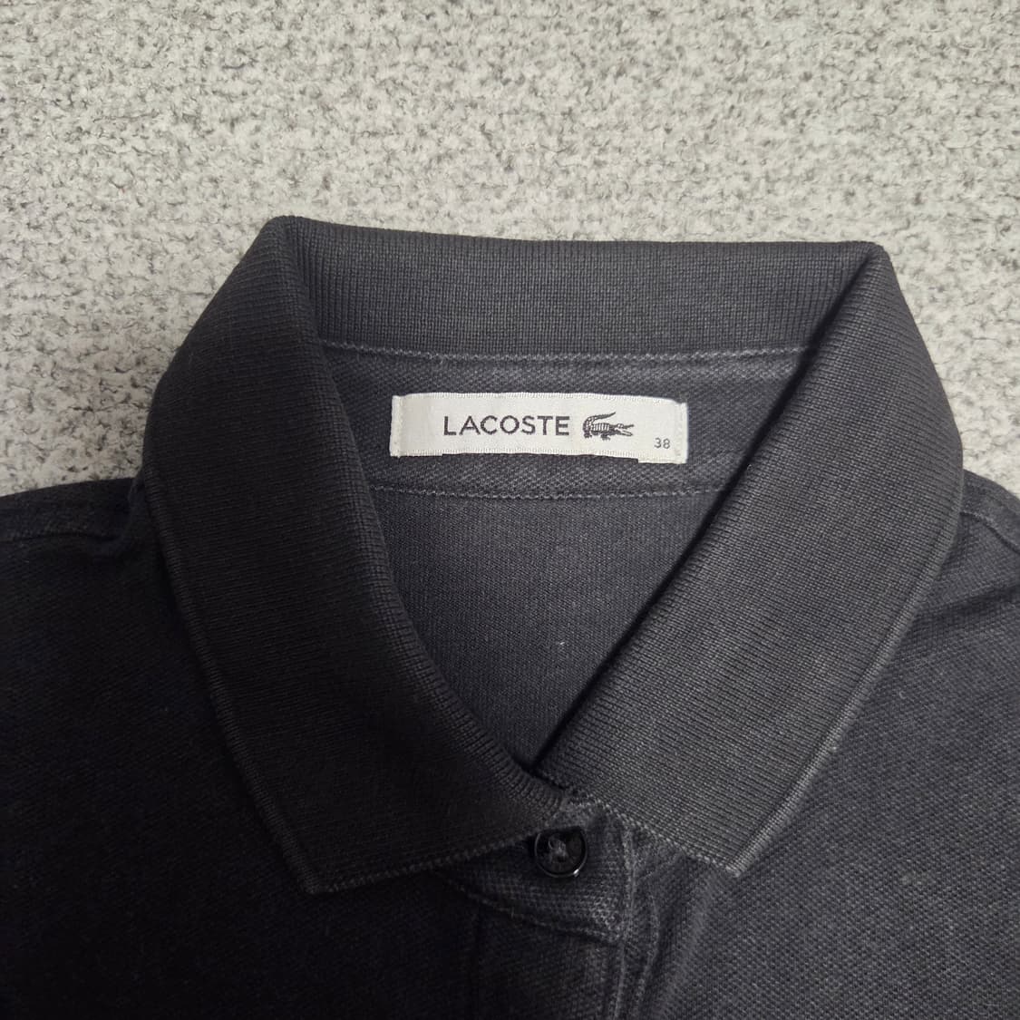Lacoste 카라넥 반팔 티셔츠 38 XS-S 상품이미지4