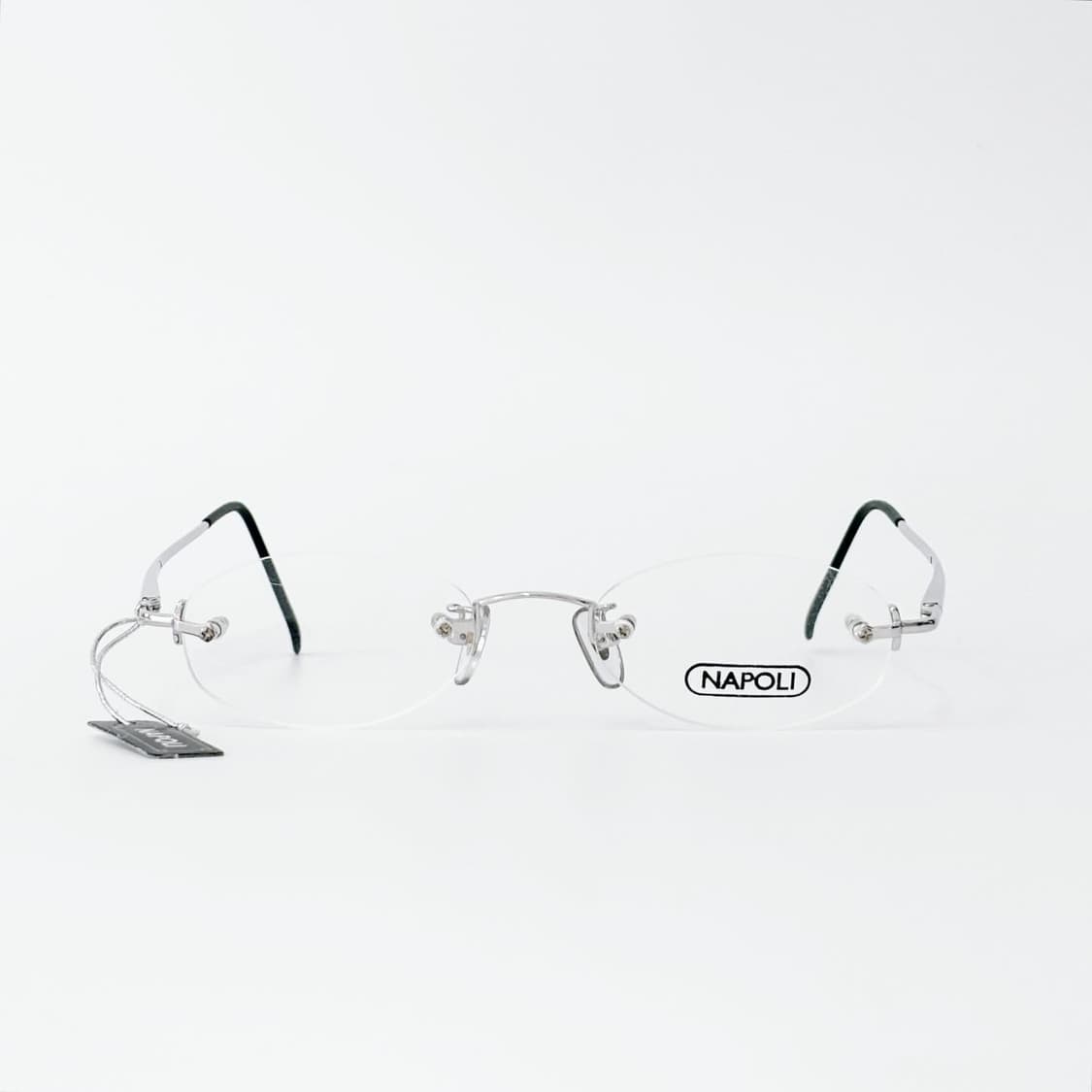 NAPOLI 실버 무테 데드스탁 빈티지안경 상품이미지1