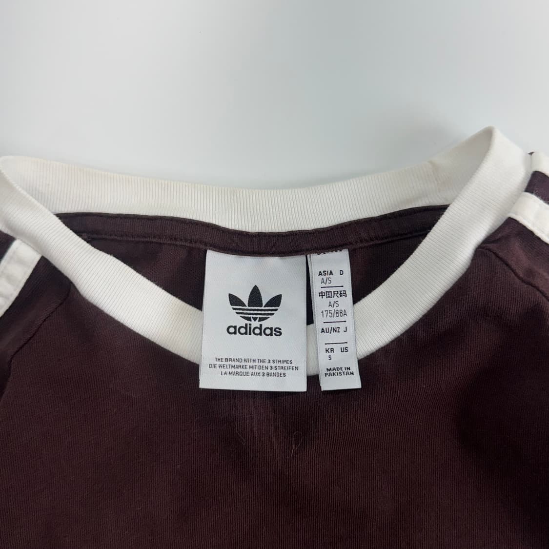 Adidas 아디다스 트랙탑 브라운 반팔  상품이미지5