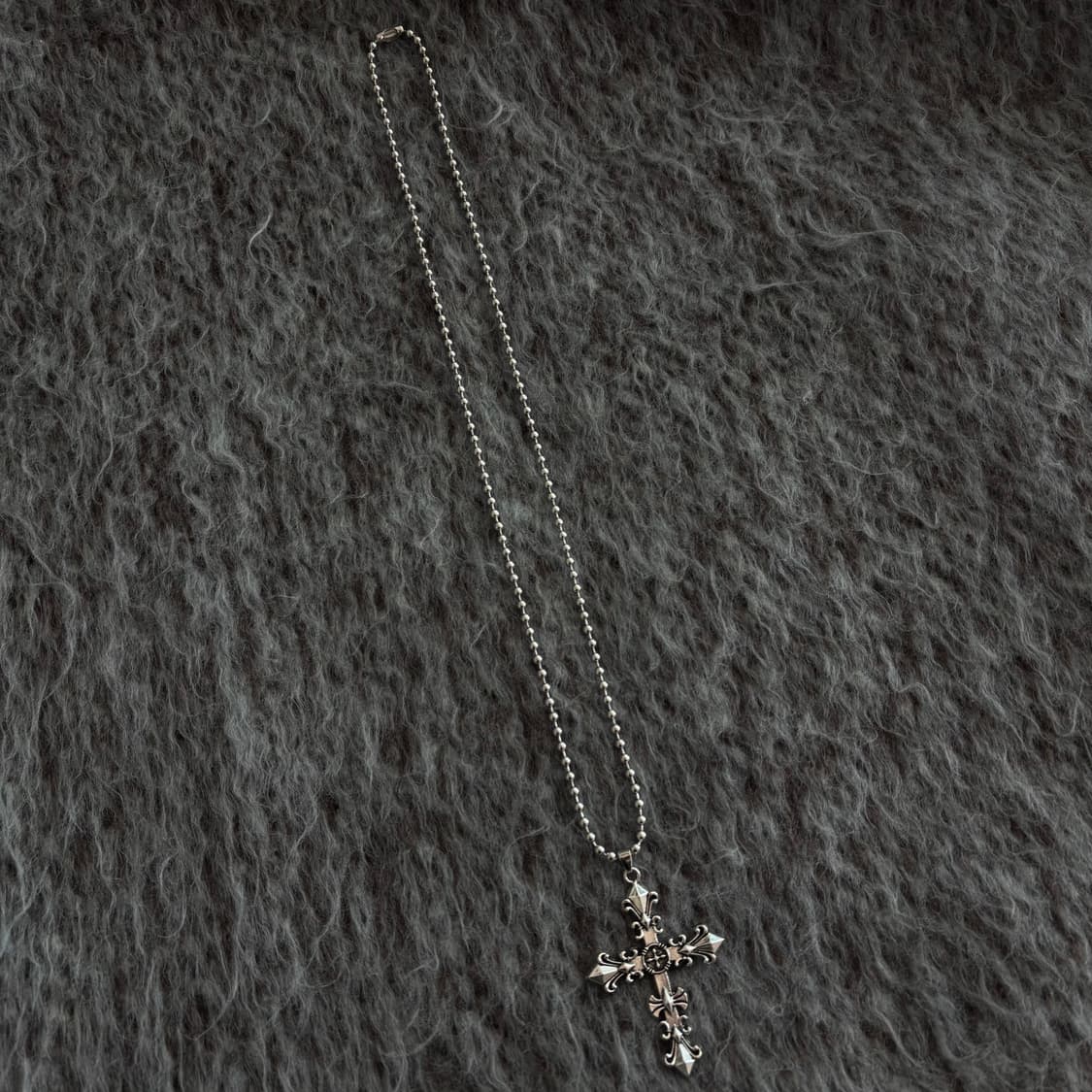 Cross necklace / 십자가 볼체인 키링 빈티지 써지컬 목걸이 상품이미지2