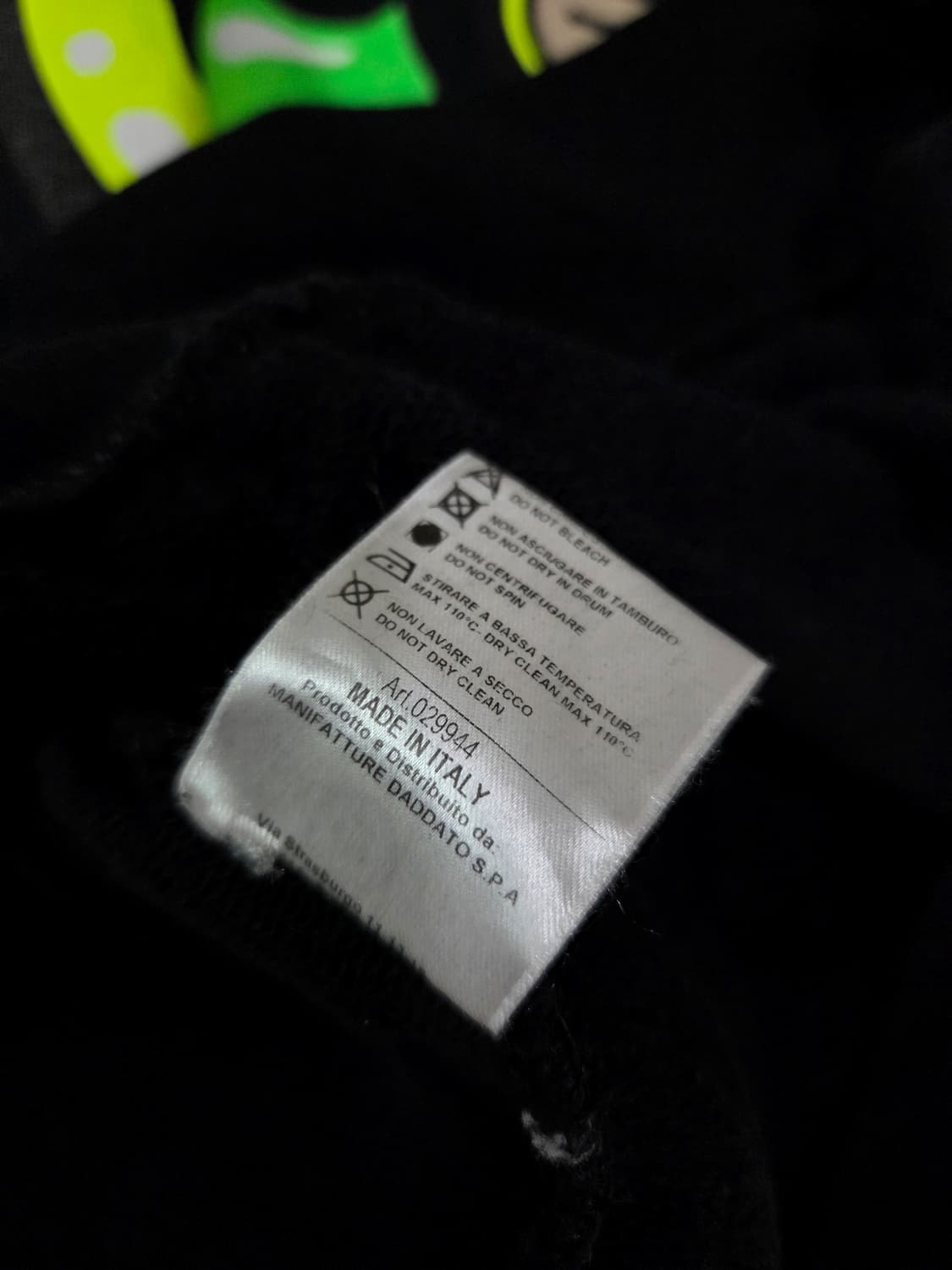 BARROW 블랙 프린트 맨투맨 티셔츠 상품이미지10