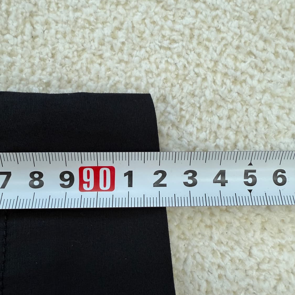 [29] 새상품 탑텐 밴딩 와이드 면바지 블랙 3721 상품이미지10