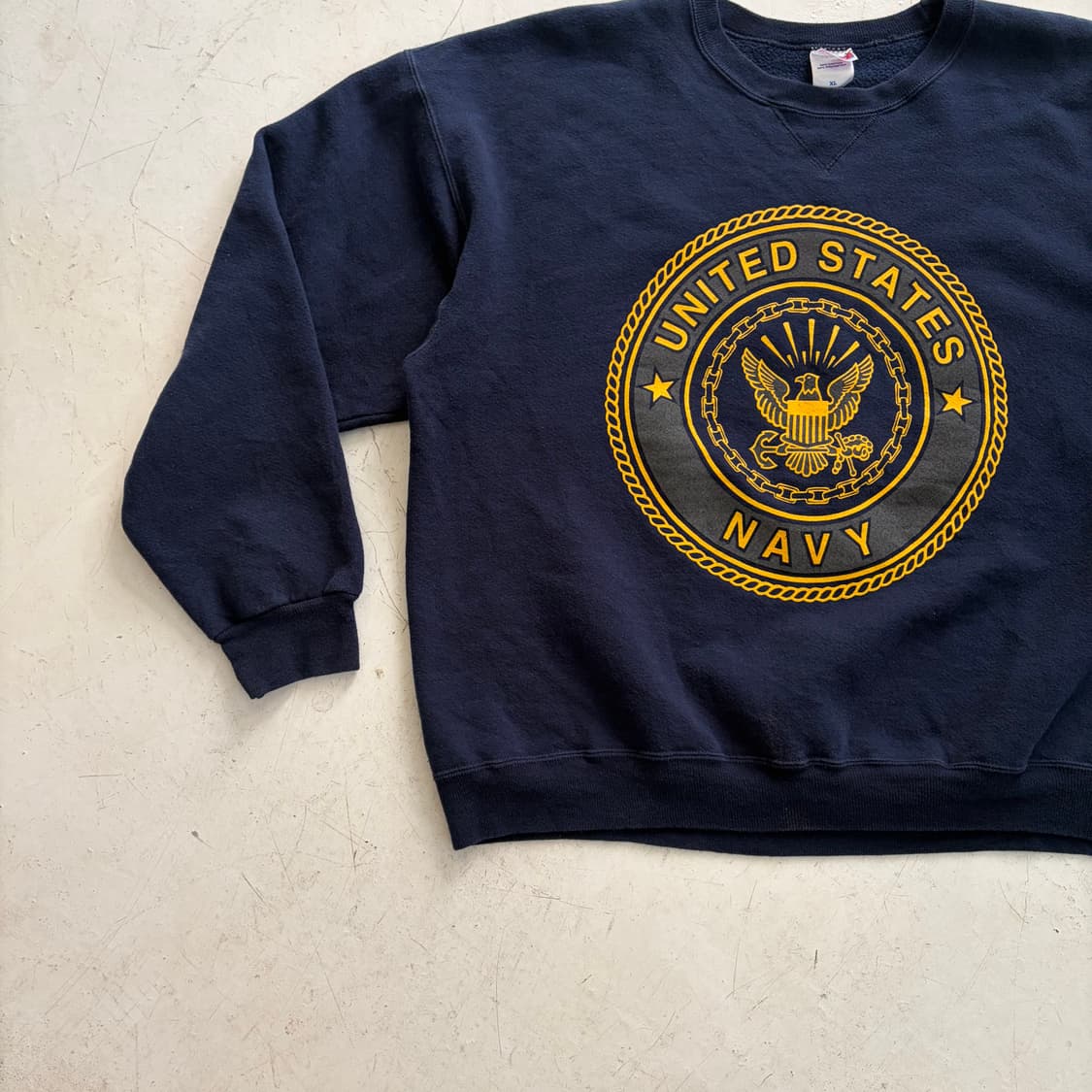 US NAVY USA OG 빈티지 스웻셔츠 XL 상품이미지3