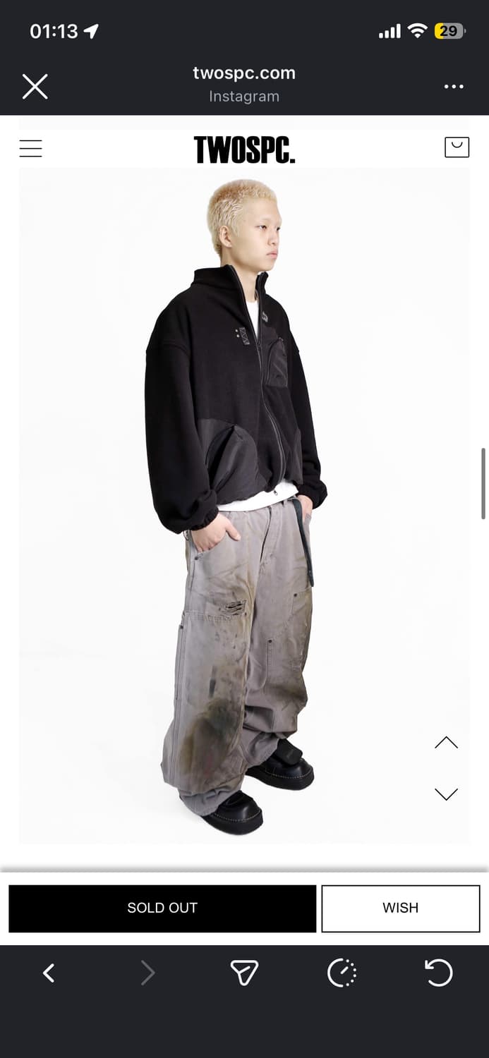 투스페이스 밤톨 플리스 자켓 새상품 2사이즈 상품이미지2