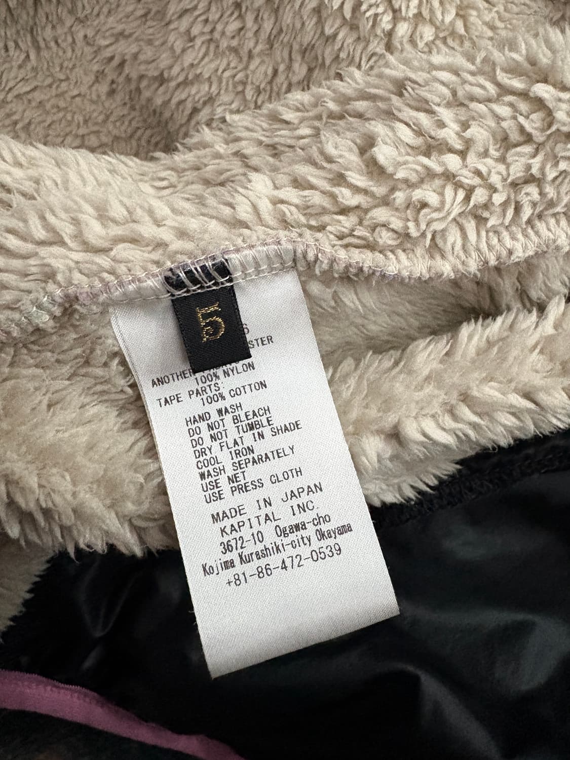 TTF✳️캐피탈 본 핑크 후리스 5사이즈 상품이미지8