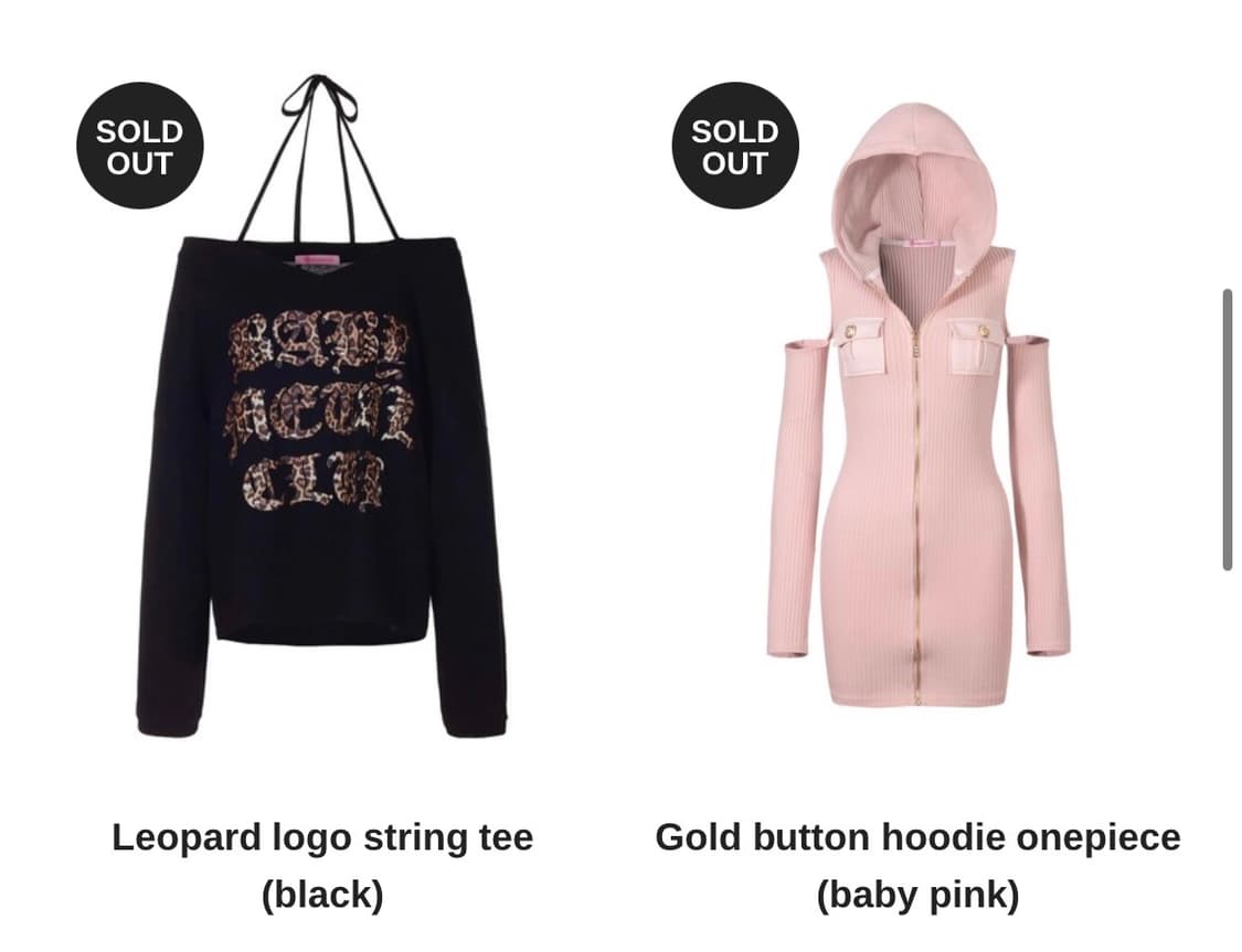 *구해요* 베메클 베이비메탈클럽 옷 구해요 상품이미지3