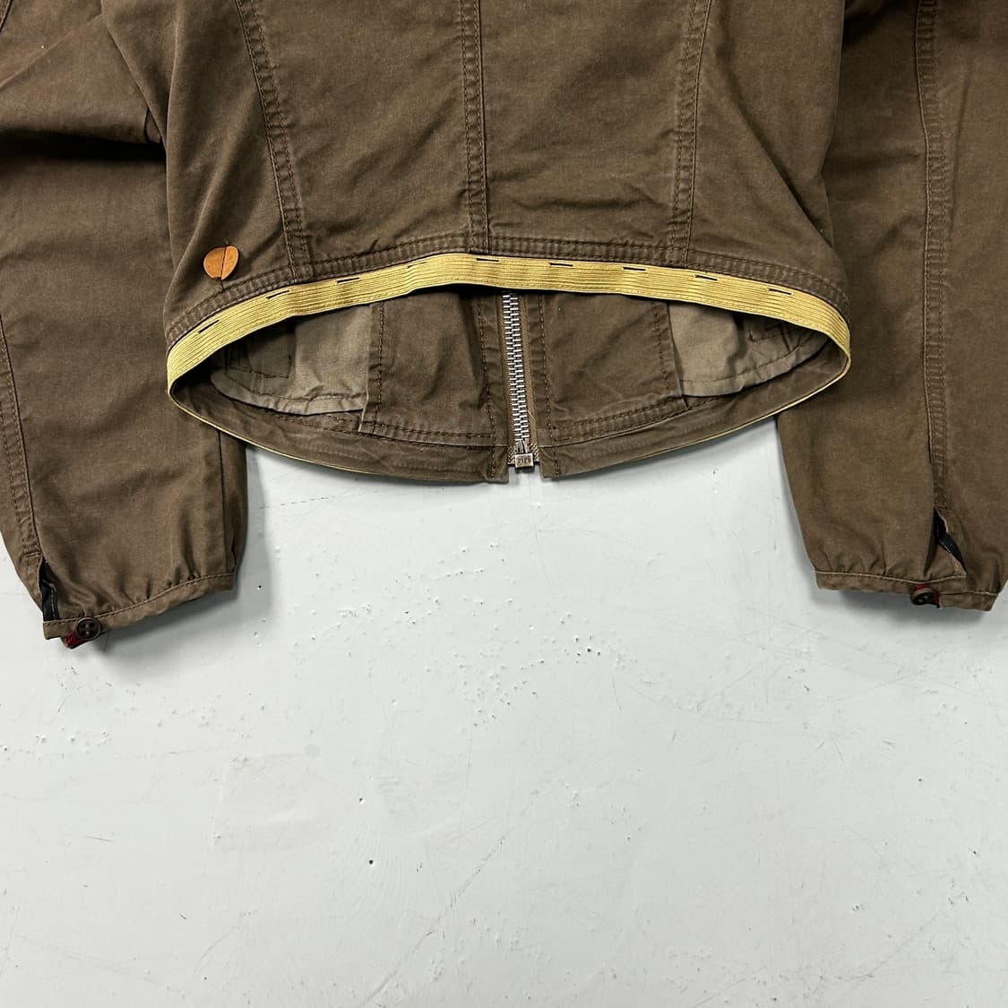 BOSS 브라운 논카라 자켓 상품이미지6