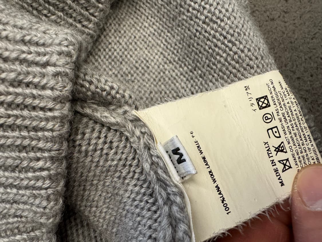 메종 마르지엘라 마틴 브이넥 레이어드 베스트 처분  상품이미지3