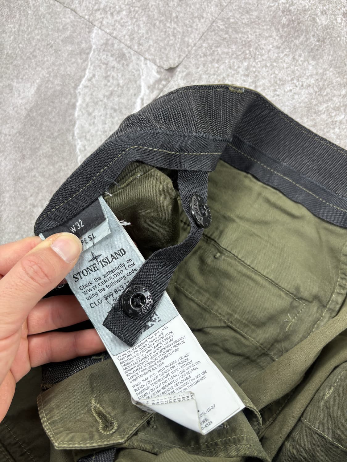 Stone Island Cago Half Pant    상품이미지6