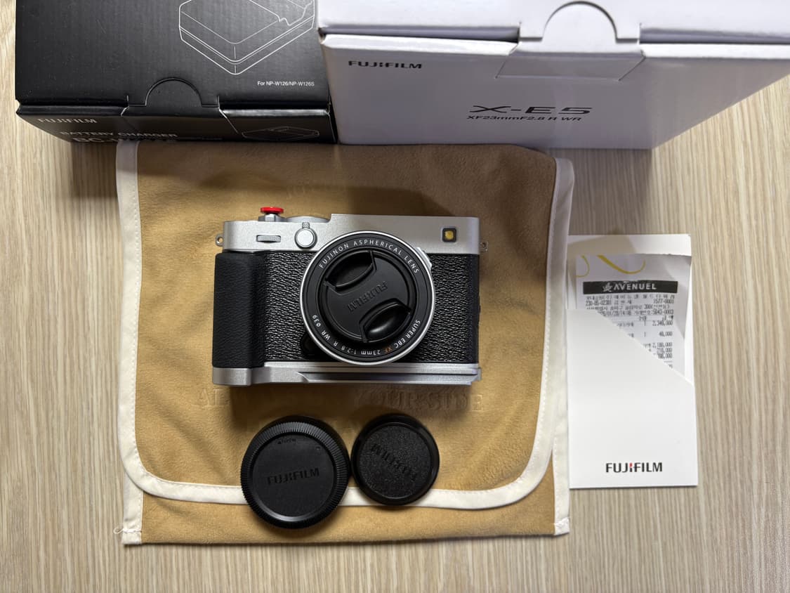 후지필름 x-e5 렌즈킷 실버  상품이미지1