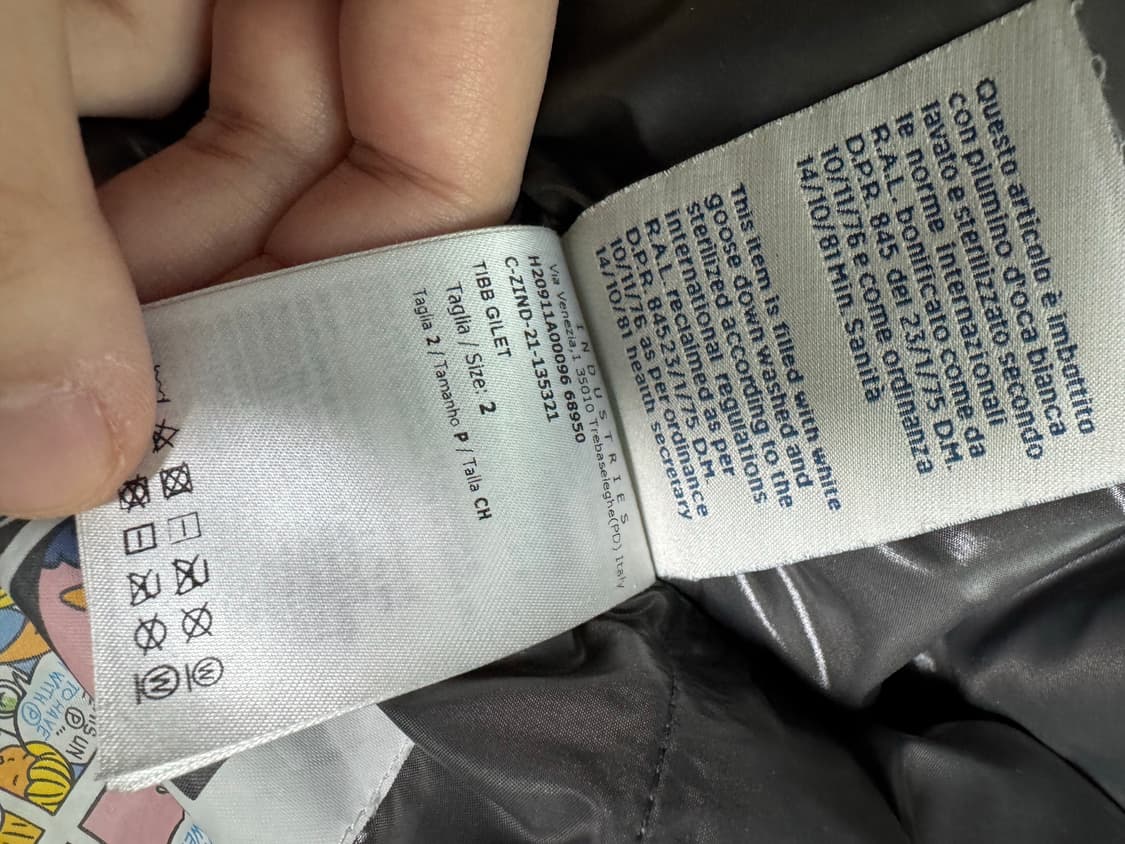 몽클레어 티브 다운베스트 패딩조끼 상품이미지7